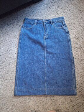 Tna Midi Denim Skirt